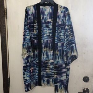 Studio Works 2X Blue and Black Kimono